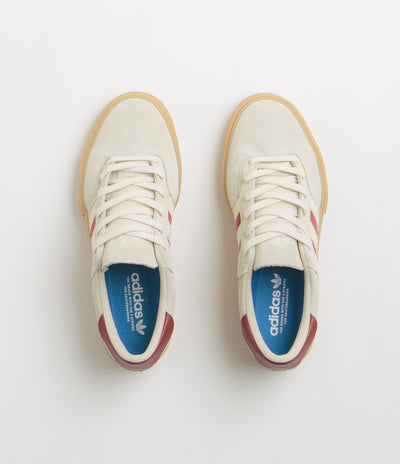 Adidas Matchbreak Super Shoes - Wonder White / Preloved Ruby / Gum 3