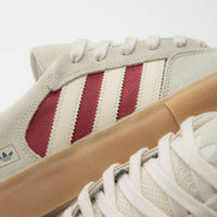 Adidas Matchbreak Super Shoes - Wonder White / Preloved Ruby / Gum 3 thumbnail