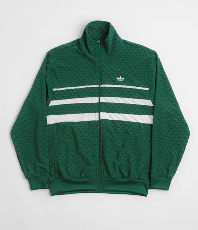 Adidas Monogram Track Jacket - Collegiate Green