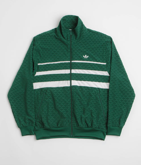 Adidas Monogram Track Jacket - Collegiate Green