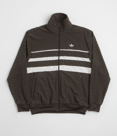 Adidas Monogram Track Jacket - Dark Brown