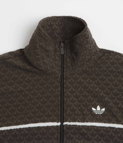 Adidas Monogram Track Jacket - Dark Brown