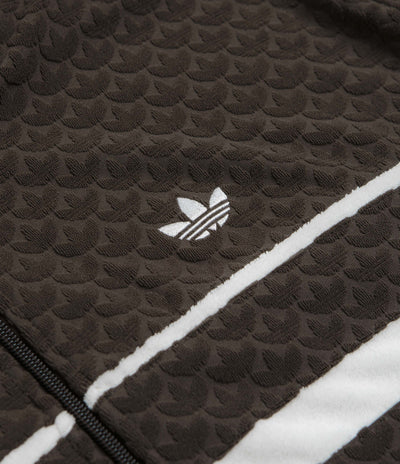 Adidas Monogram Track Jacket - Dark Brown