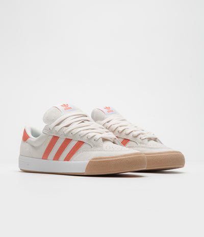 Adidas Nora Shoes - Wonder White / Orange / Gum4