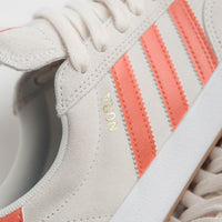 Adidas Nora Shoes - Wonder White / Orange / Gum4 thumbnail