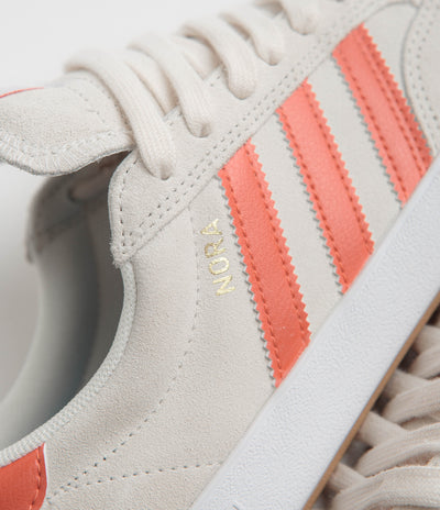 Adidas Nora Shoes - Wonder White / Orange / Gum4