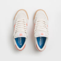 Adidas Nora Shoes - Wonder White / Orange / Gum4 thumbnail