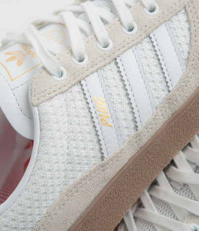 Adidas Puig Indoor Shoes - Wonder White / FTWR White / Gum4