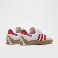 Adidas Puig Samba Shoes - FTWR White / Better Scarlet / Gum4 thumbnail