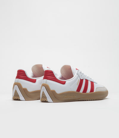 Adidas Puig Samba Shoes - FTWR White / Better Scarlet / Gum4