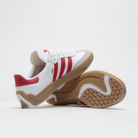 Adidas Puig Samba Shoes - FTWR White / Better Scarlet / Gum4 thumbnail