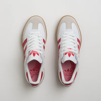 Adidas Puig Samba Shoes - FTWR White / Better Scarlet / Gum4 thumbnail