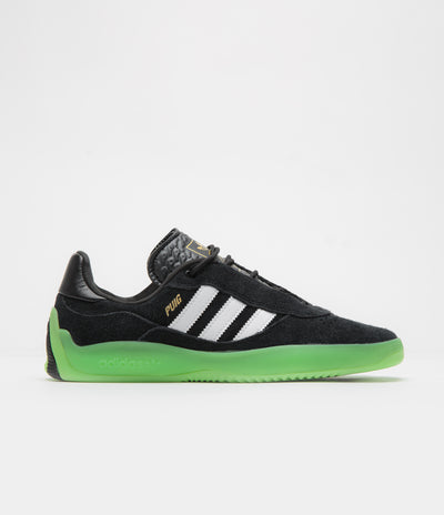 Adidas Puig Shoes - Core Black / FTWR White / Semi Solar Green