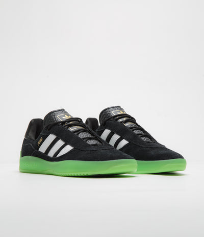 Adidas Puig Shoes - Core Black / FTWR White / Semi Solar Green