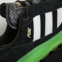 Adidas Puig Shoes - Core Black / FTWR White / Semi Solar Green thumbnail