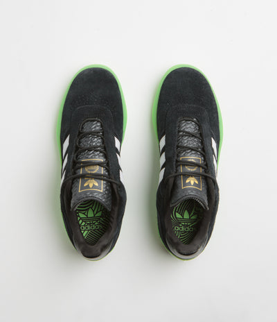 Adidas Puig Shoes - Core Black / FTWR White / Semi Solar Green