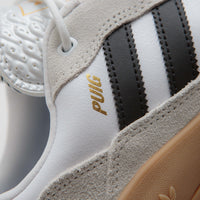 Adidas Puig Shoes - Crystal White / Core Black / Gum thumbnail