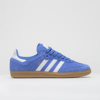 Adidas Samba ADV Shoes - Bluebird / Cloud White / Gold Metallic thumbnail