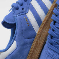 Adidas Samba ADV Shoes - Bluebird / Cloud White / Gold Metallic thumbnail