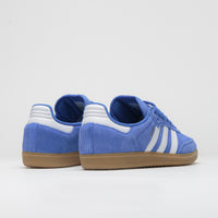 Adidas Samba ADV Shoes - Bluebird / Cloud White / Gold Metallic thumbnail