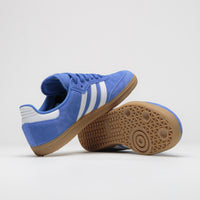 Adidas Samba ADV Shoes - Bluebird / Cloud White / Gold Metallic thumbnail