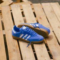 Adidas Samba ADV Shoes - Bluebird / Cloud White / Gold Metallic thumbnail