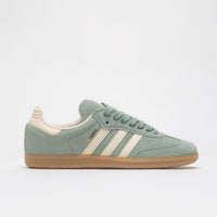 Adidas Samba ADV Shoes - Silver Green / Wonder White / Gold Metallic thumbnail