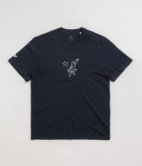 Adidas Shmoo Graphic T-Shirt - Legend Ink