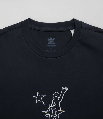 Adidas Shmoo Graphic T-Shirt - Legend Ink