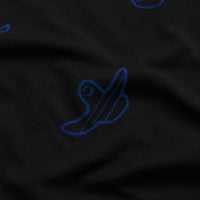 Adidas Shmoofoil Allover Print T-Shirt - Black / Team Royal Blue thumbnail