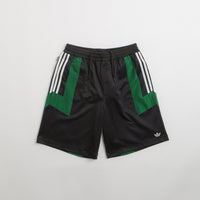 Adidas Skateboarding Football Shorts - Black / Dark Green / White thumbnail