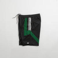 Adidas Skateboarding Football Shorts - Black / Dark Green / White thumbnail