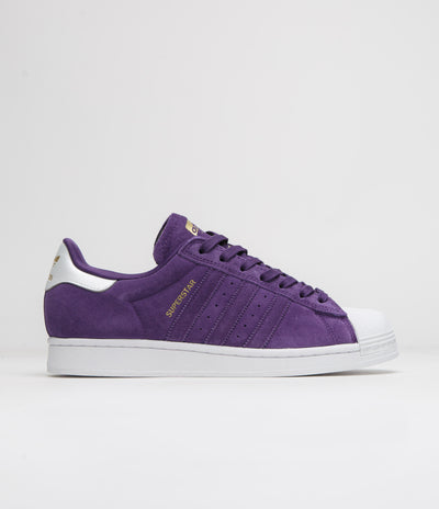 Adidas Superstar ADV Shoes - Collegiate Purple / Zero Metallic / Gold Metallic