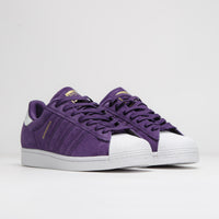 Adidas Superstar ADV Shoes - Collegiate Purple / Zero Metallic / Gold Metallic thumbnail