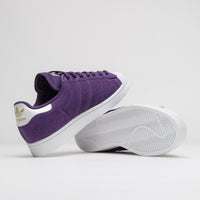 Adidas Superstar ADV Shoes - Collegiate Purple / Zero Metallic / Gold Metallic thumbnail