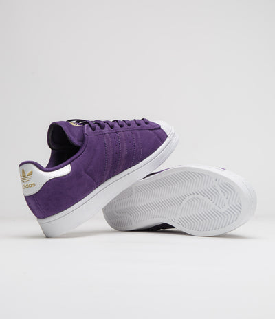 Adidas Superstar ADV Shoes - Collegiate Purple / Zero Metallic / Gold Metallic