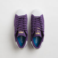 Adidas Superstar ADV Shoes - Collegiate Purple / Zero Metallic / Gold Metallic thumbnail