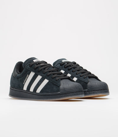 Adidas Superstar ADV Shoes - Core Black / Zero Metallic / Spark