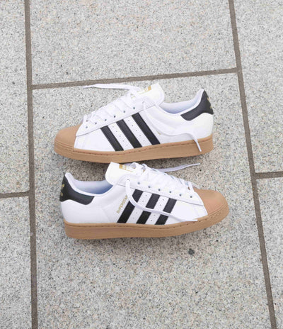 Adidas Superstar ADV Shoes - FTWR White / Core Black / Gum4