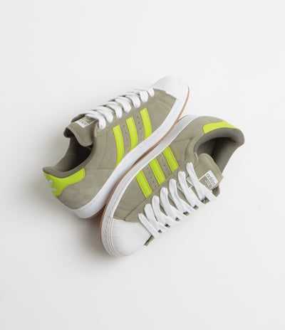 Adidas Superstar ADV Shoes - Olive Strata / Semi Solar Yellow / Gold Metallic