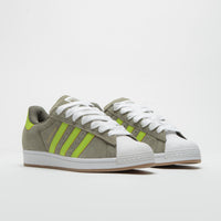 Adidas Superstar ADV Shoes - Olive Strata / Semi Solar Yellow / Gold Metallic thumbnail