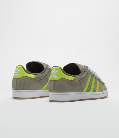 Adidas Superstar ADV Shoes - Olive Strata / Semi Solar Yellow / Gold Metallic