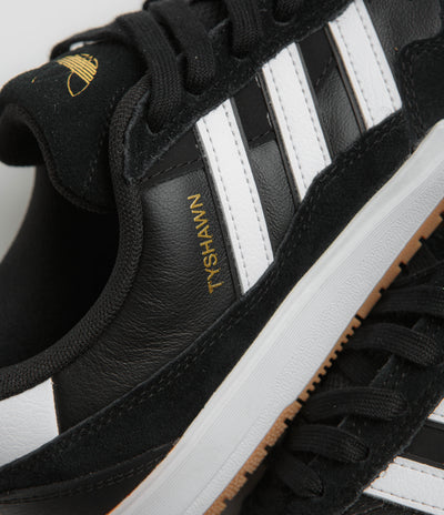 Adidas Tyshawn II Shoes - Core Black / FTWR White / Gum4