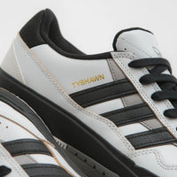 Adidas Tyshawn II Shoes - Crystal White / Core Black / Solid Grey thumbnail