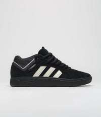 Adidas Tyshawn Shoes - Core Black / Zero Metallic / Spark