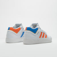 Adidas Tyshawn Shoes - FTWR White / Orange / Bluebird thumbnail