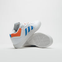 Adidas Tyshawn Shoes - FTWR White / Orange / Bluebird thumbnail