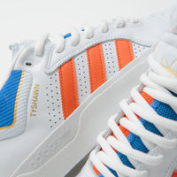 Adidas Tyshawn Shoes - FTWR White / Orange / Bluebird thumbnail