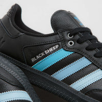 Adidas x Black Sheep x Charlotte FC Samba ADV Shoes - Core Black / FTWR White / Ice Blue thumbnail