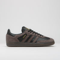 Adidas x Kader Samba ADV Shoes - Core Black / Brown / Gum5 thumbnail